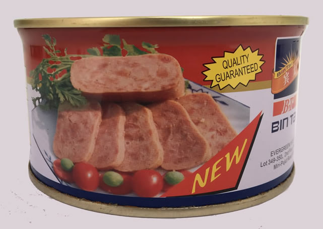 賓太牌360G優質火腿午餐肉罐頭